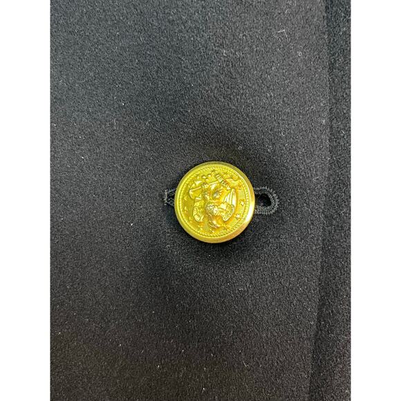 Wm. H. Bellis Co. Size Small Wool Naval Issue Long Sleeve Full Length Pea Coat - Picture 9 of 9